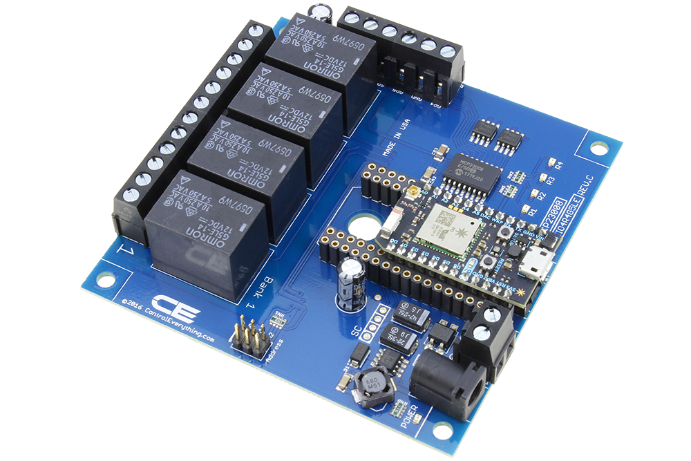 WiFi Relays for Industrial Switching and Sensor Monitoring Applications