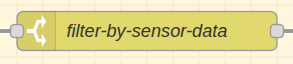 NCD USB Data Logging Filter By Sensor Data node