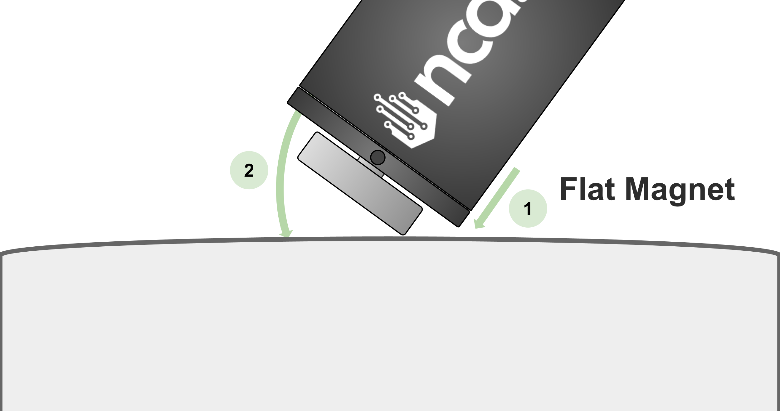NCD Vibration Gen4 Flat Magnet Installation