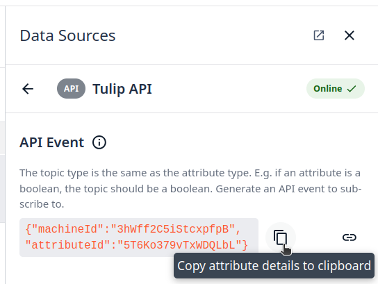 NCD to Tulip Guide - Copy Attribute Details