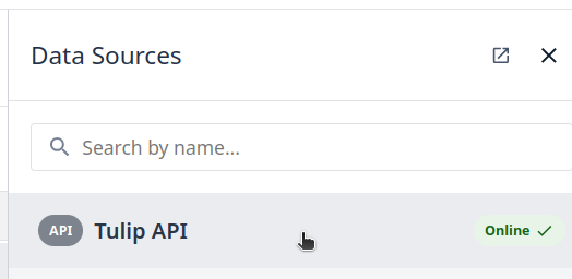 NCD to Tulip Guide - API Source