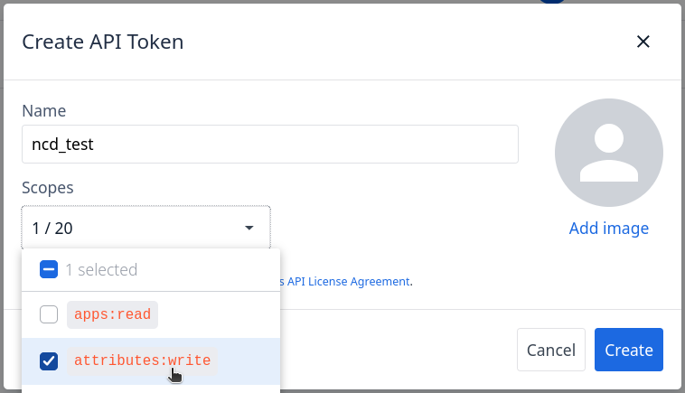 NCD to Tulip Guide - Create API Token