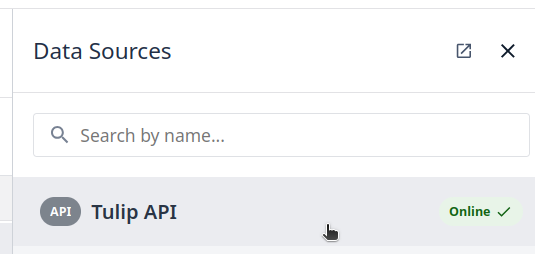 NCD to Tulip Guide - Machine Status Data Source API