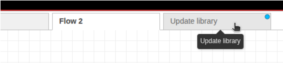 NCD Node-RED Update Library Tab