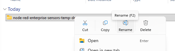 NCD Node-RED Library Rename